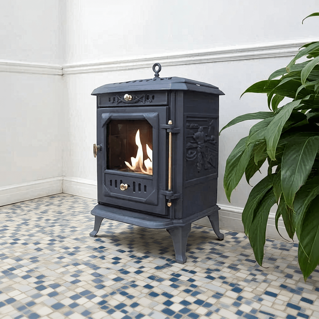 Freestanding Fireplace - Ice Cold Spice