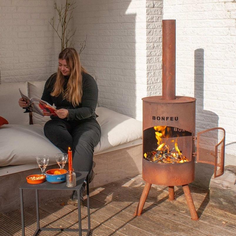 Outdoor Log Burners - Ice Cold Spice