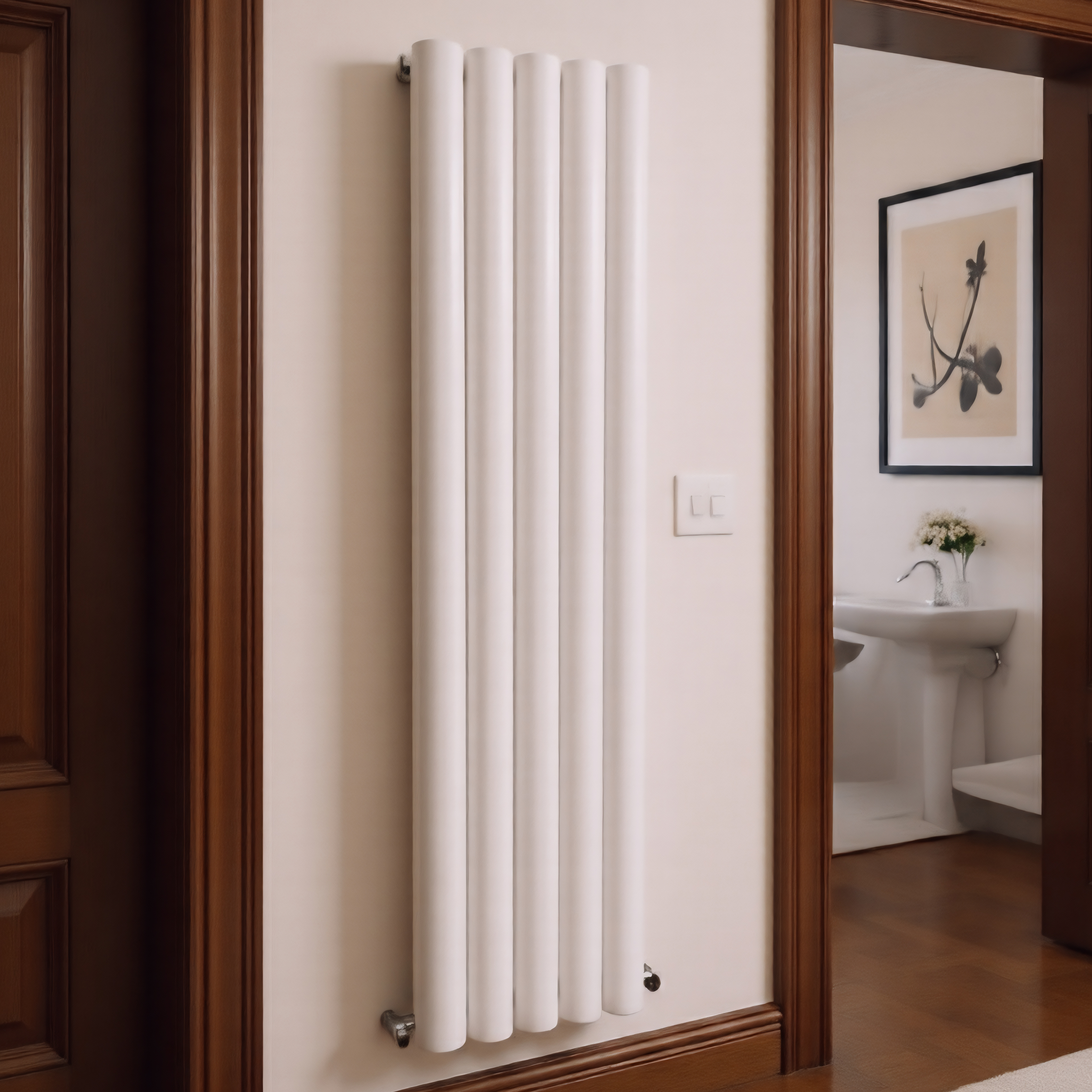 Carisa Otto Vertical Designer Aluminium Radiator | 3 colours, 3 sizes
