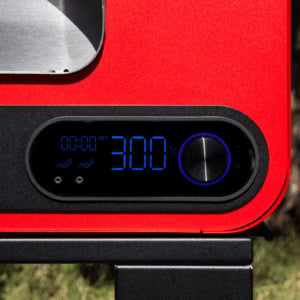 Fontana Volta 70 Dual Fuel in Rosso/Red Pizza Oven