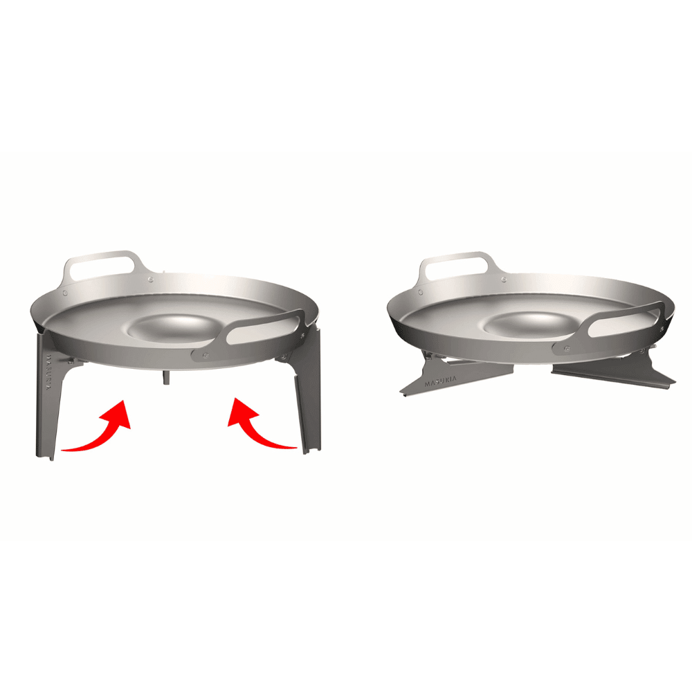 Masuria Living Plancha for Alpha 600 - fireplace accessory - Ice Cold Spice |
