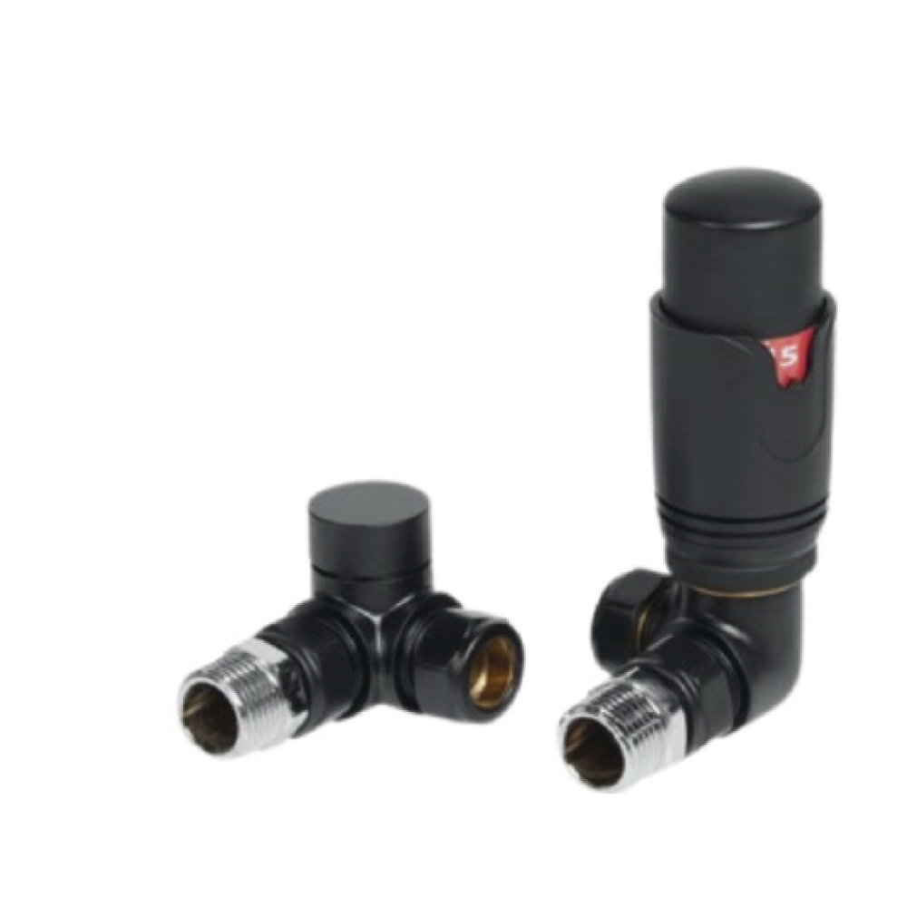 Carisa Thermostatic Corner (Double Angled) Valves