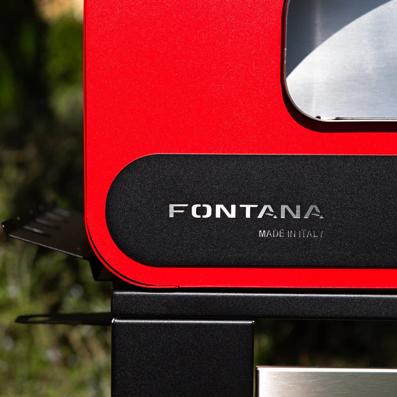 Fontana Volta 70 Dual Fuel in Rosso/Red Pizza Oven