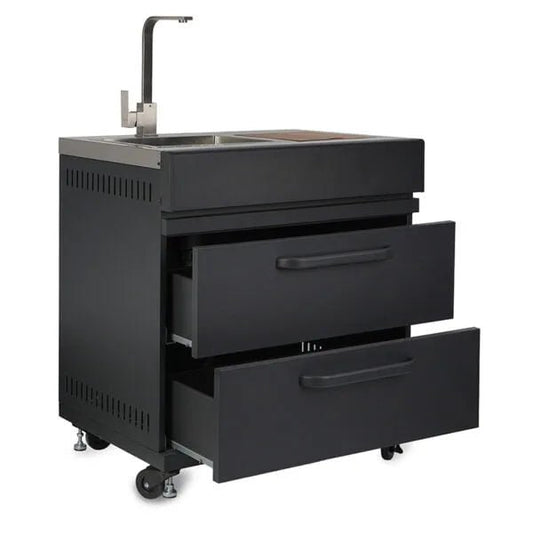 GRLLR Connect® Sink Unit | Modular Outdoor Kitchen Unit - outdoor grill - Ice Cold Spice | Anthracite