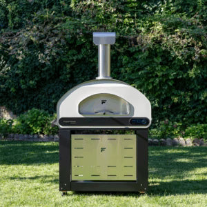 Fontana Volta 70 Dual Fuel in Grey/White Pizza Oven