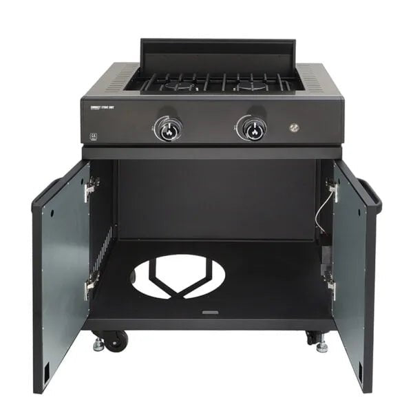 GRLLR Connect Stove Unit | Modular Outdoor Kitchen Unit - outdoor grill - Ice Cold Spice | Anthracite
