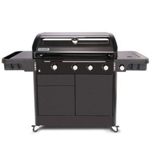 Halmo 5 Burner Premium Gas Barbecue Including Side Burner - Ice Cold Spice | Black