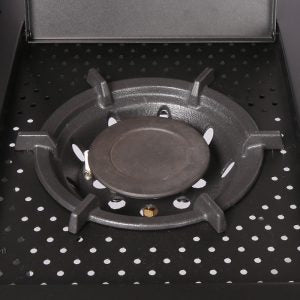 Halmo 5 Burner Premium Gas Barbecue Including Side Burner - Ice Cold Spice | Black