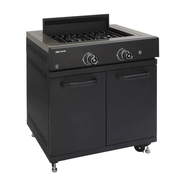 GRLLR Connect Stove Unit | Modular Outdoor Kitchen Unit - outdoor grill - Ice Cold Spice | Anthracite