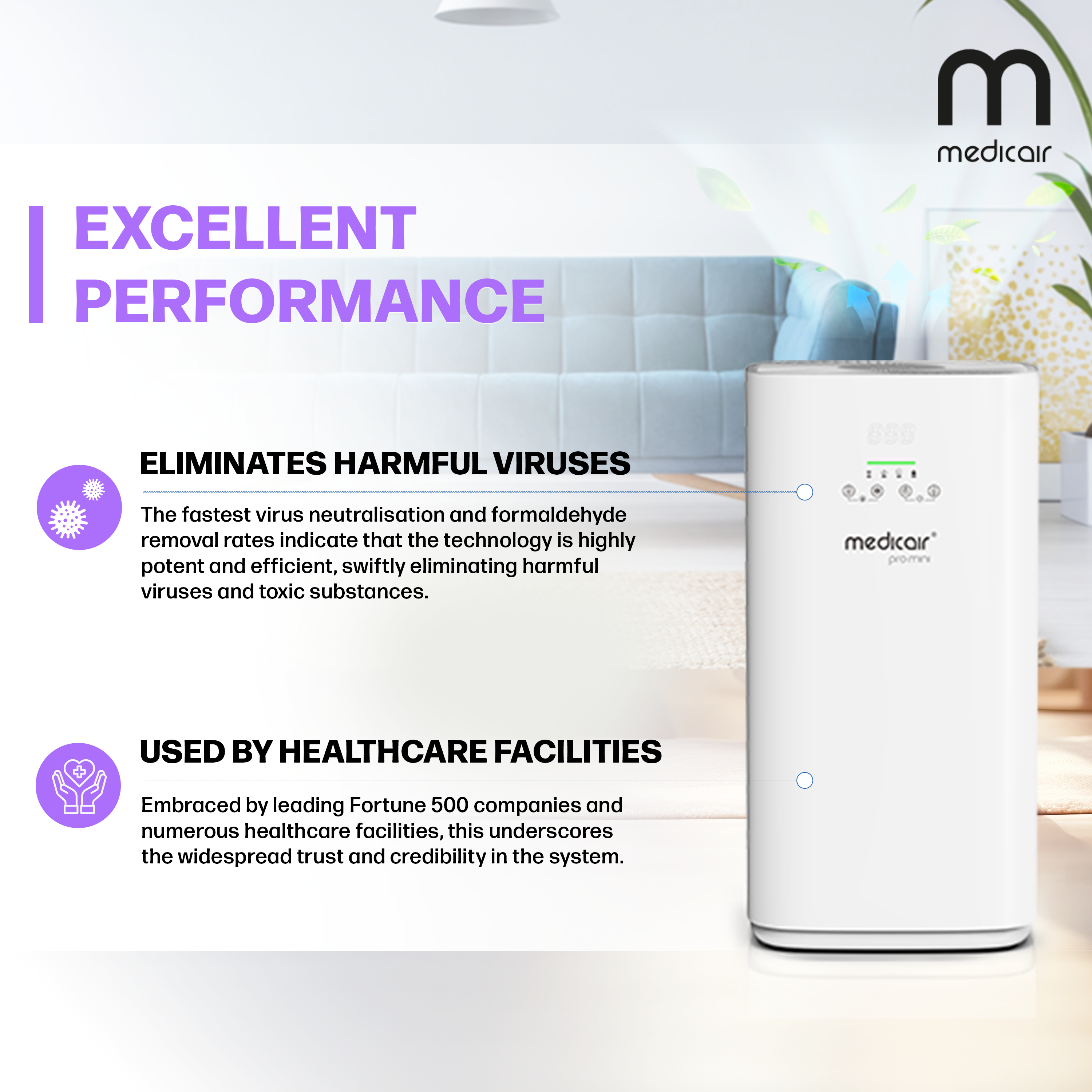 MedicAir Pro Mini Air Purifier