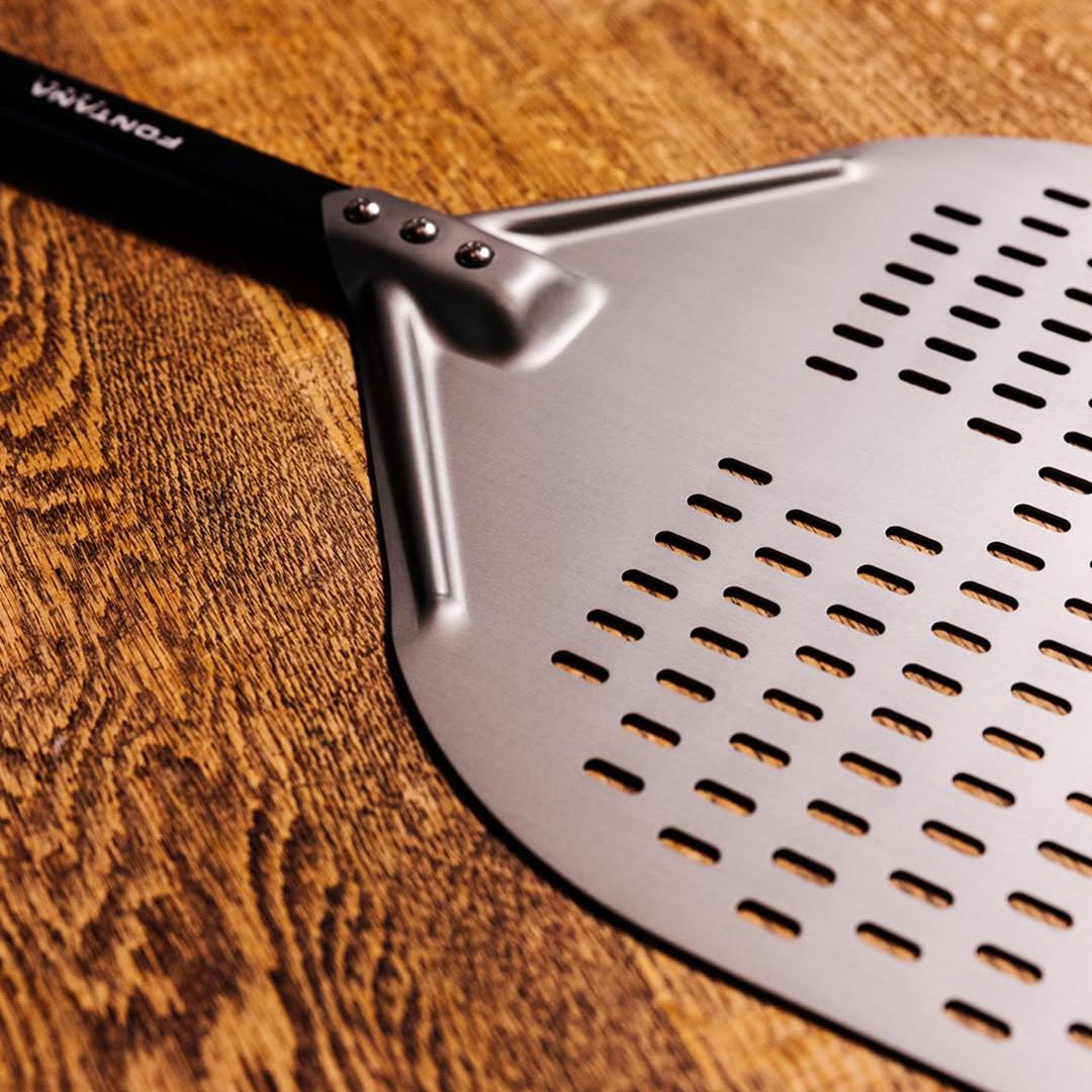 Fontana Carbon Aluminium Pizza Shovel 120 cm - outdoor grill - Ice Cold Spice | Aluminium