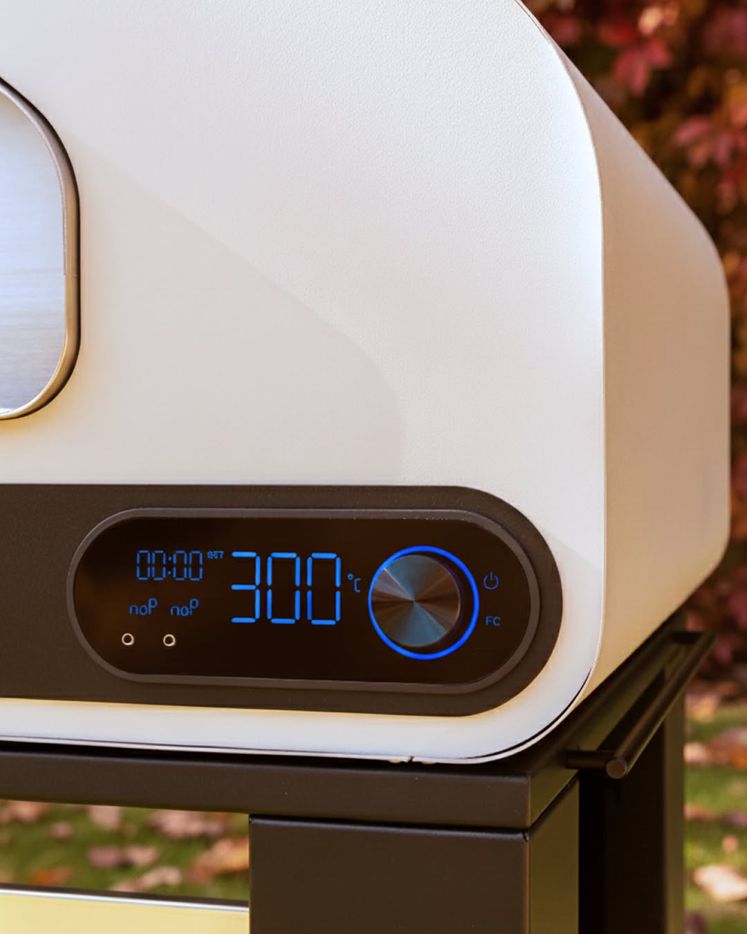 Fontana Volta 90 Dual Fuel in Grey/White Pizza Oven