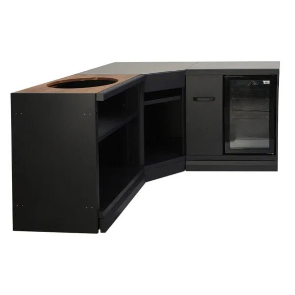 GRLLR Connect® Corner | Modular Outdoor Kitchen Unit - outdoor grill - Ice Cold Spice | Anthracite