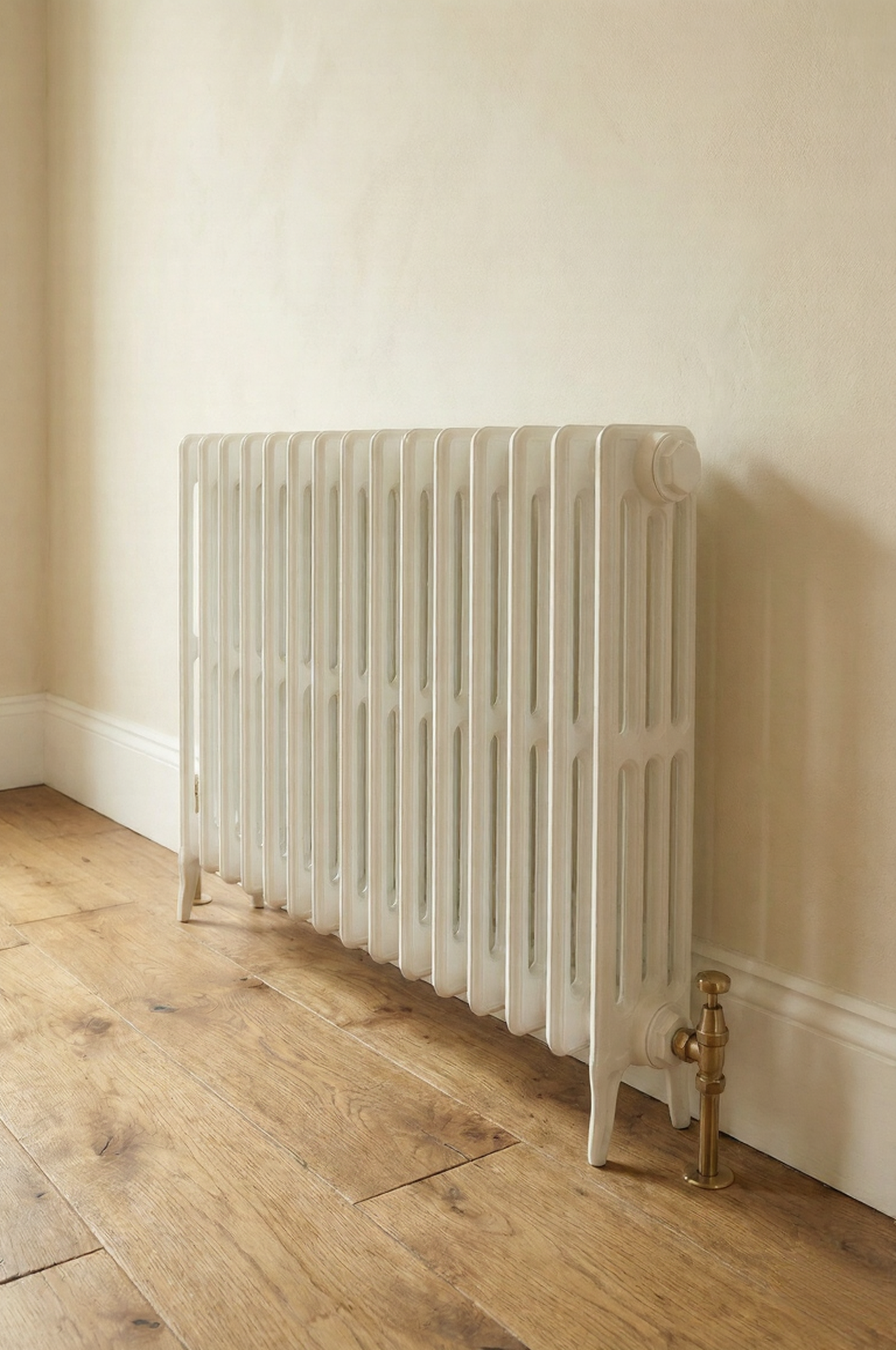 DQ Hawkshaw Horizontal 4 Column Cast Iron Radiator
