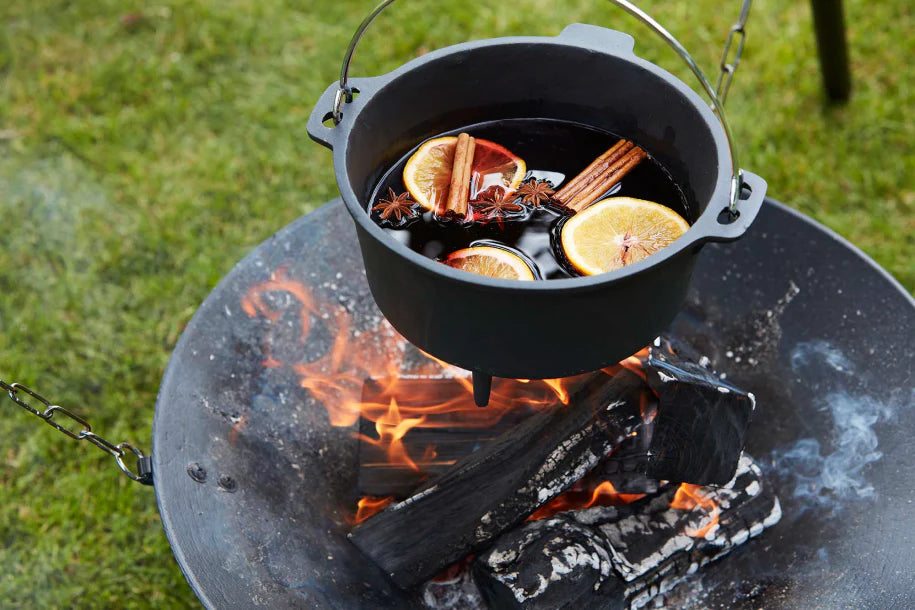 Barbecook Simmer Kettle – Enameled Cast Iron, 3L, 26 cm × H 18.5 cm