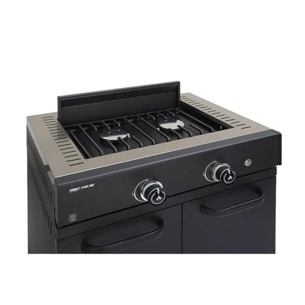 GRLLR Connect Stove Unit | Modular Outdoor Kitchen Unit - outdoor grill - Ice Cold Spice | Anthracite
