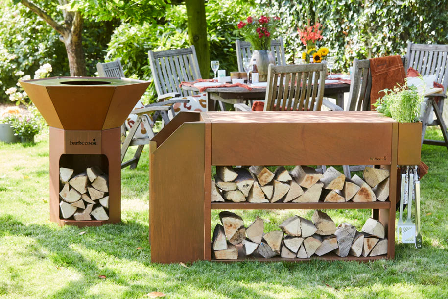 Barbecook Nestor Adapter in Corten Steel