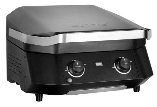 Cozze® E - 500 Electric Grill with 2 Cooking Zones - pizza oven - Ice Cold Spice | Black