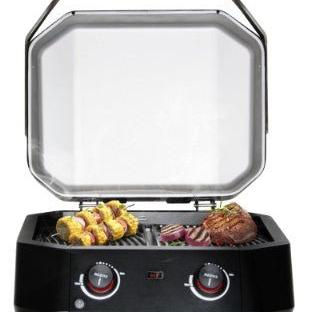 Cozze® E - 500 Electric Grill with 2 Cooking Zones - pizza oven - Ice Cold Spice | Black