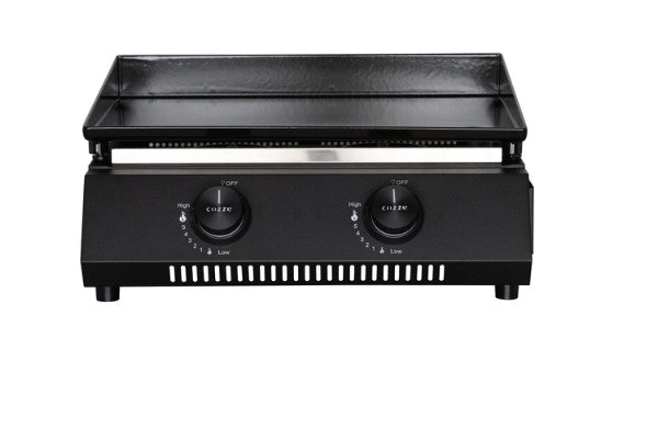 Cozze® G - 400 Gas Plancha Grill - pizza oven - Ice Cold Spice | Black with Stainless Steel