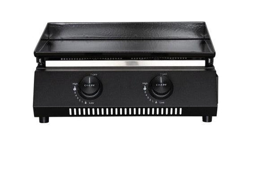 Cozze® G - 400 Gas Plancha Grill - pizza oven - Ice Cold Spice | Black with Stainless Steel