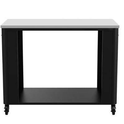 Cozze® Outdoor Kitchen 115 with Stainless Steel Table Top - pizza oven - Ice Cold Spice | Black
