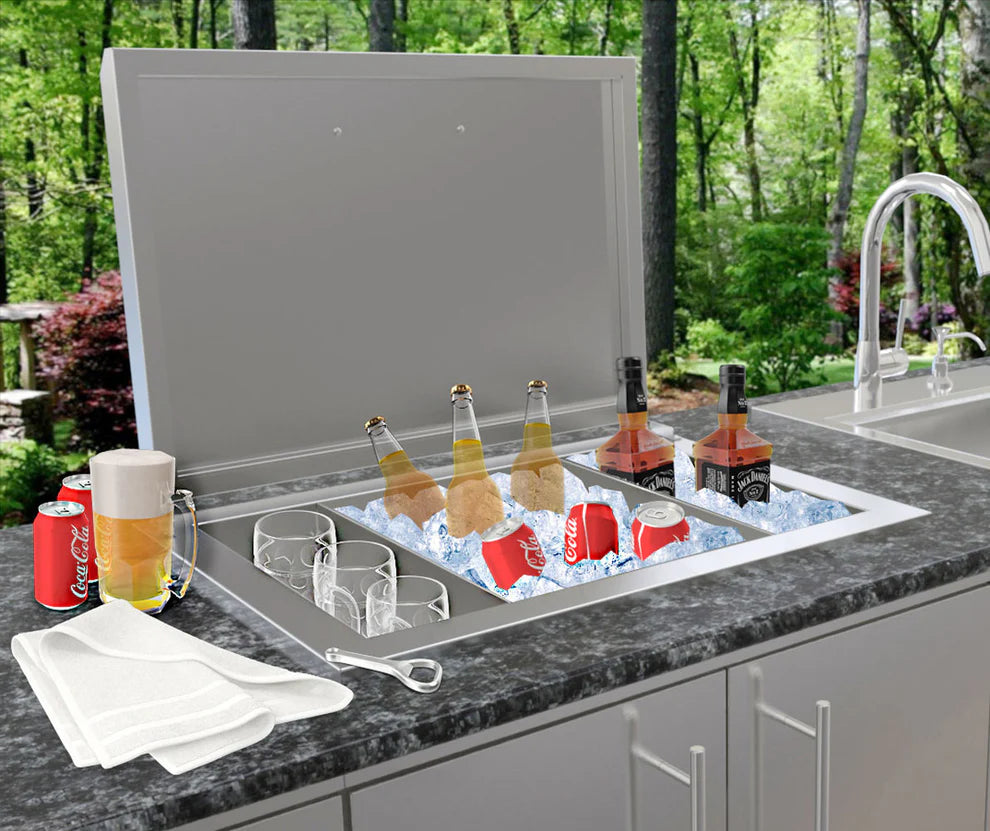 Sunstone Outdoor Kitchens Drop-In Ice Chest