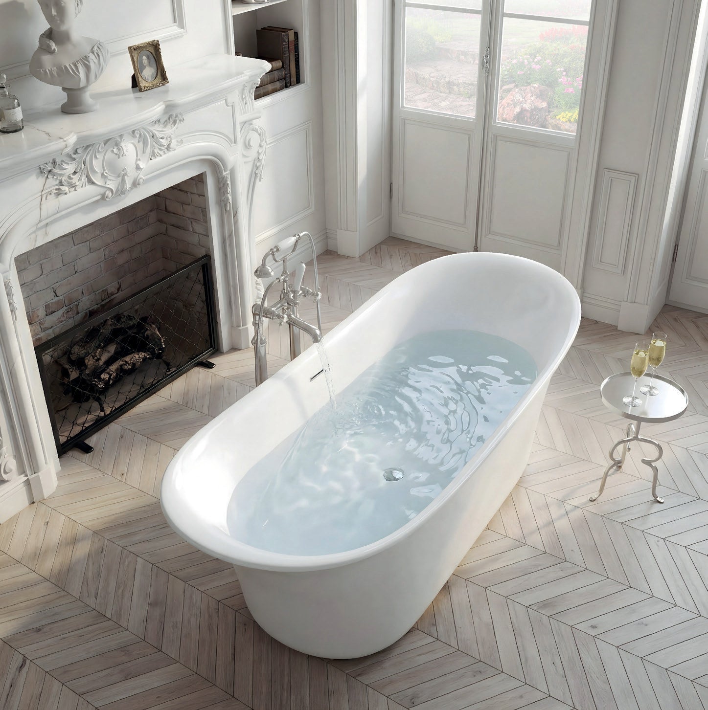 Vincent Alexander Admiralty Oval Freestanding Bathtub