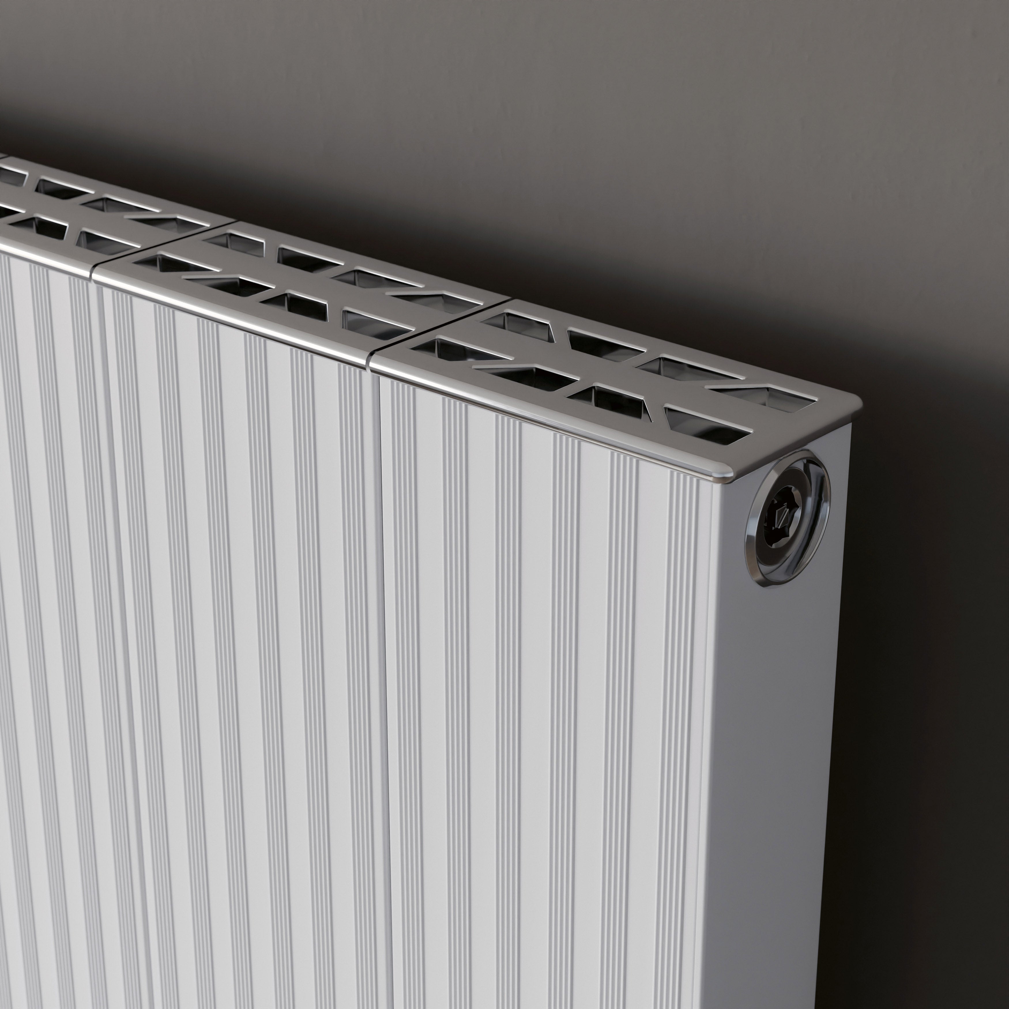 Eucotherm Ariel Vertical Aluminium Designer Radiator