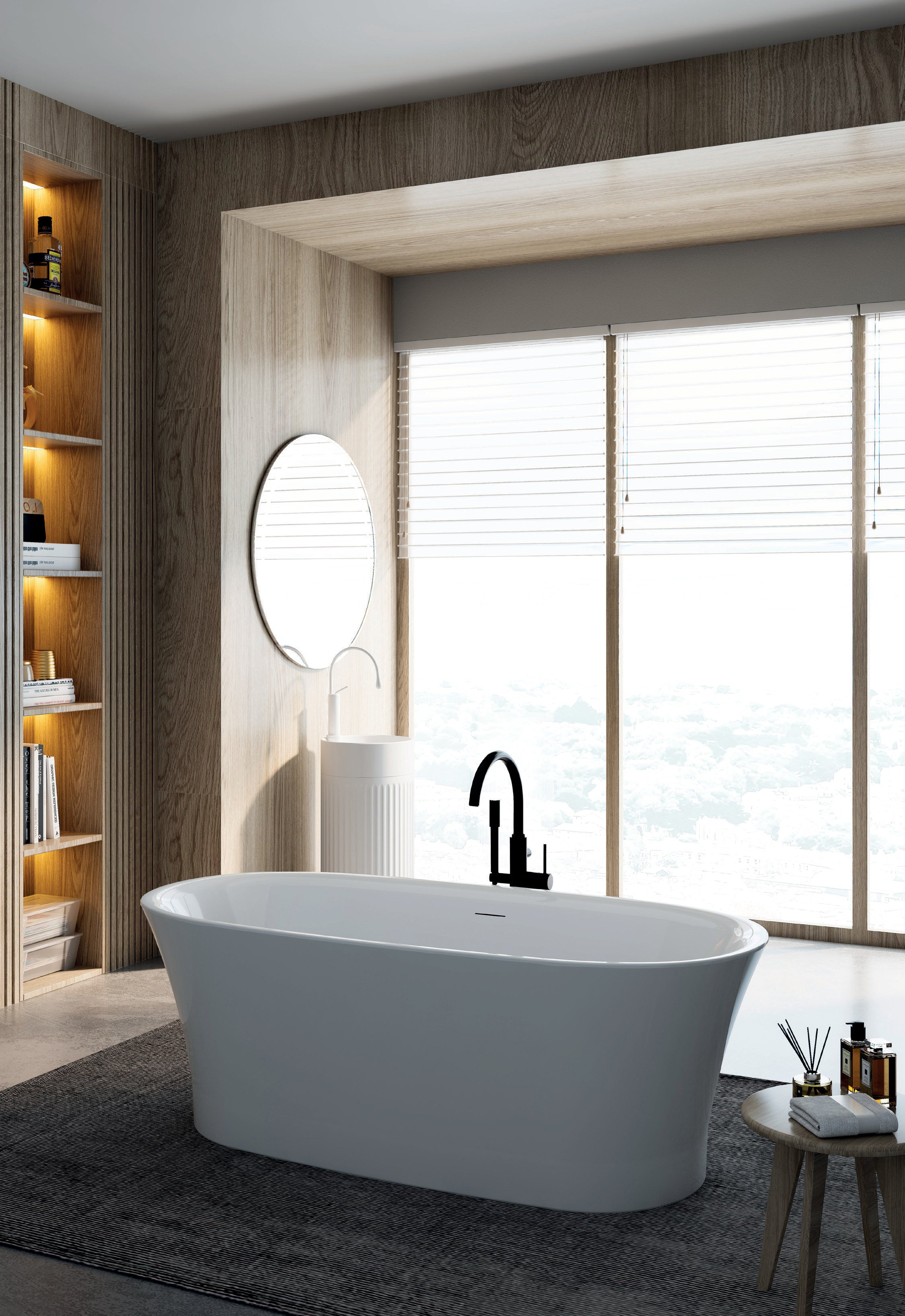 Vincent Alexander Aydon Freestanding Bathtub