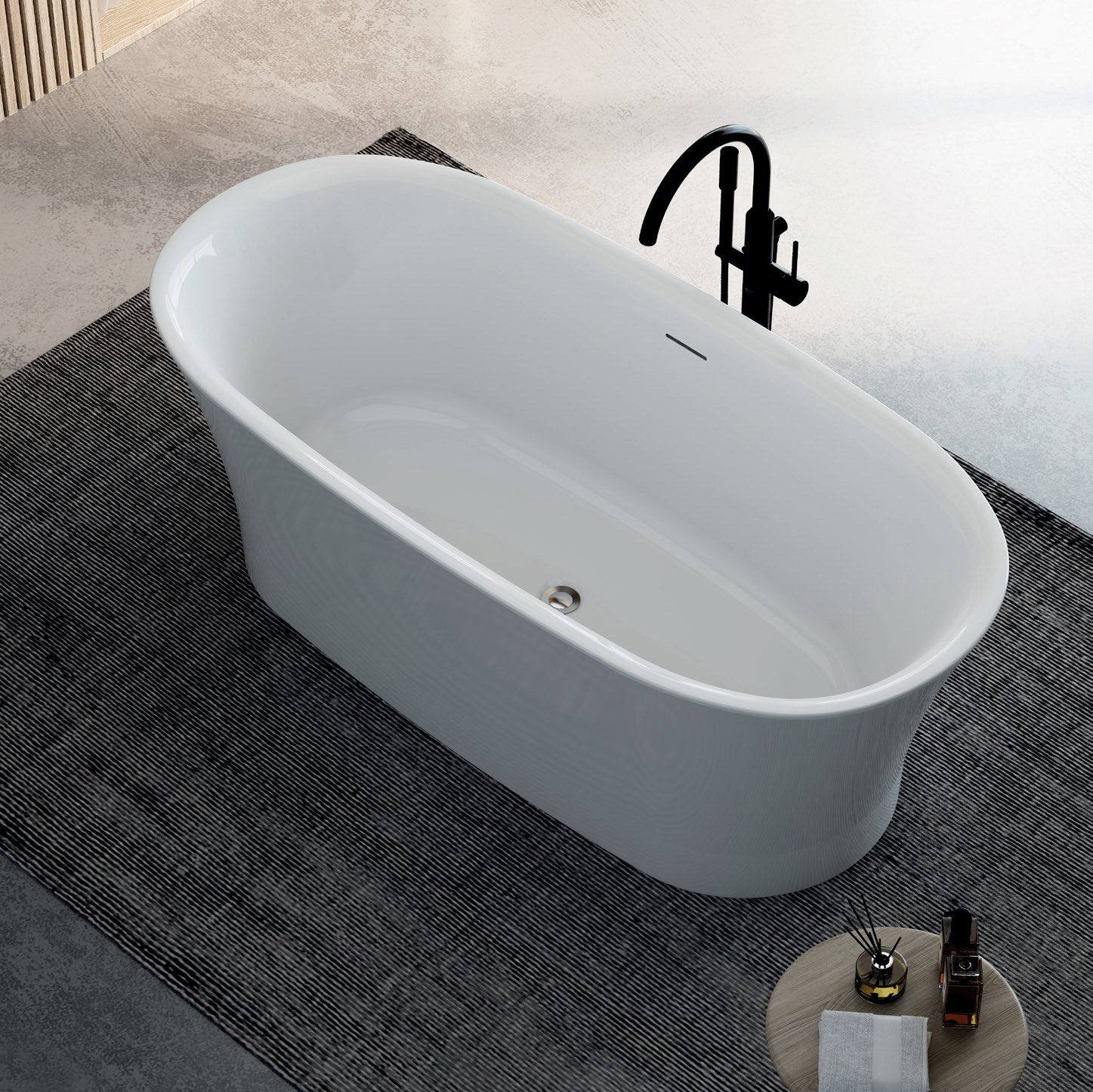 Vincent Alexander Aydon Freestanding Bathtub