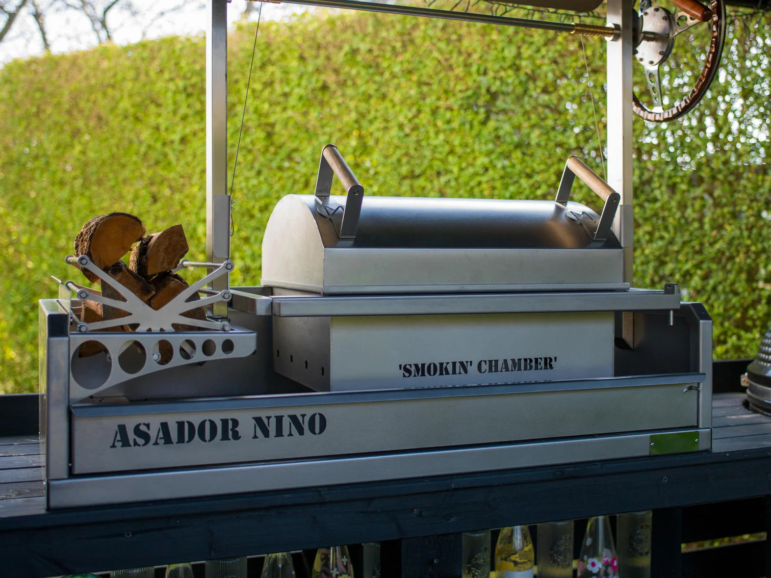 Metartal Asador Nino Handcrafted Smoking Chamber