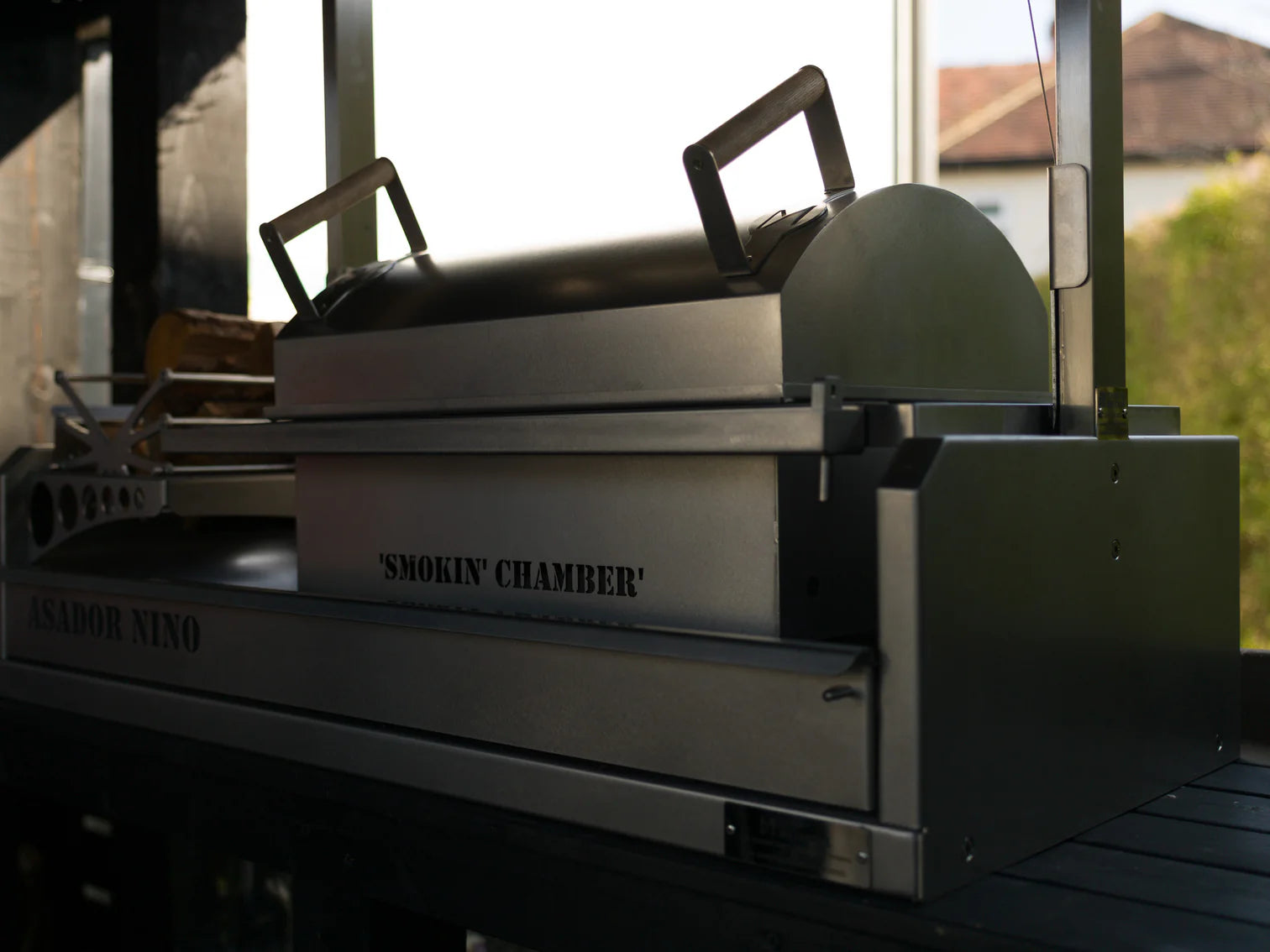 Metartal Asador Nino Handcrafted Smoking Chamber