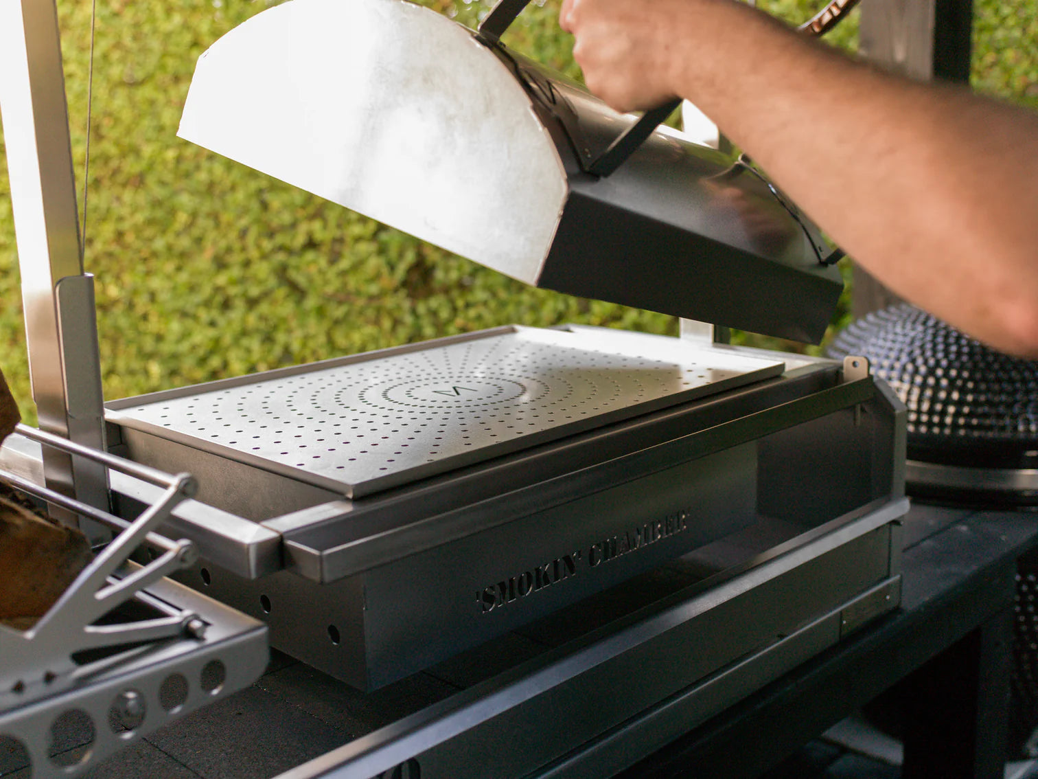 Metartal Asador Nino Handcrafted Smoking Chamber