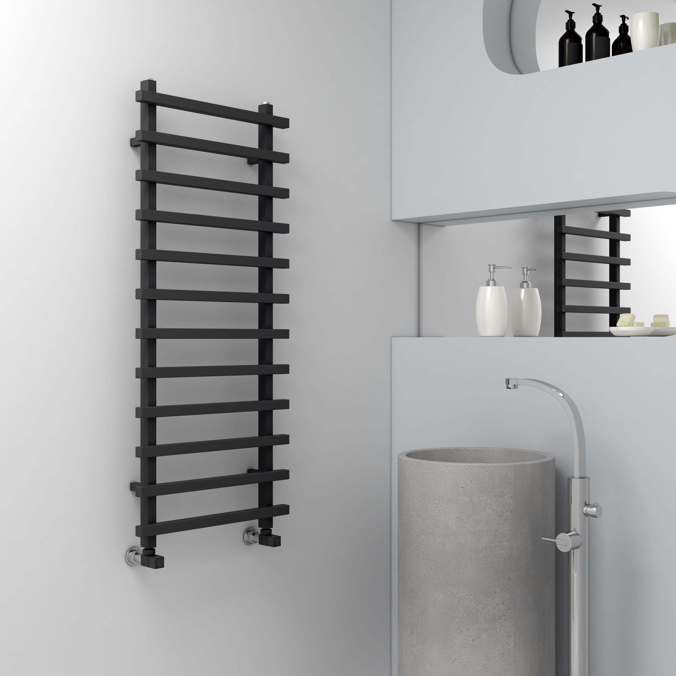 Carisa Baron L Aluminium Towel Radiator | CUSTOM MADE