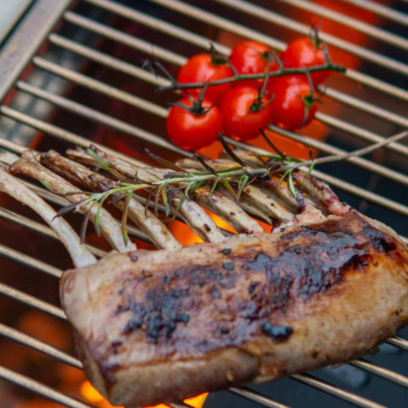 BBQUBE Wood Burning Heater with 2 Wheel Base