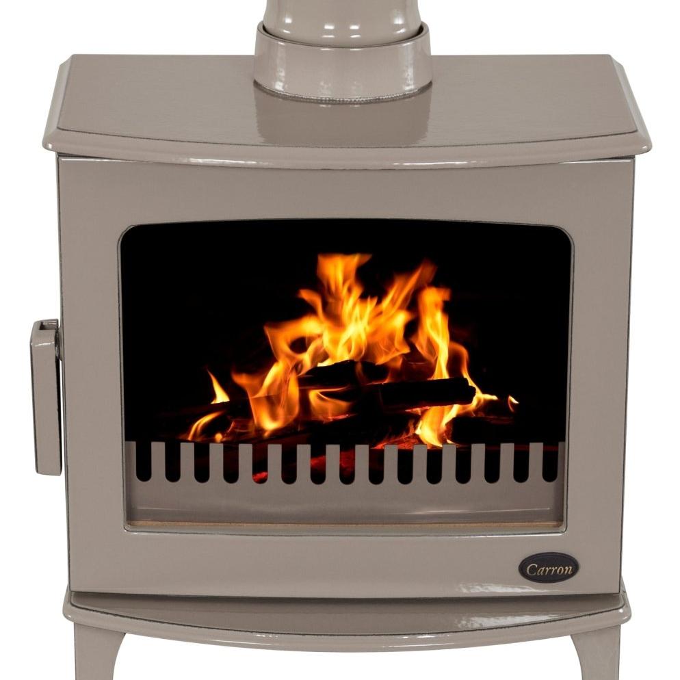 Carron ECO Wood Burning Stove 5kW - Stove - Ice Cold Spice | Antique Enamel