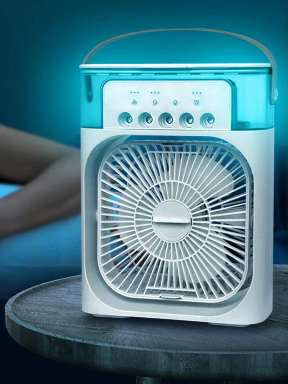 ICECOLDSPICE | Mini Bedside Air Humidifier Cooling Fan