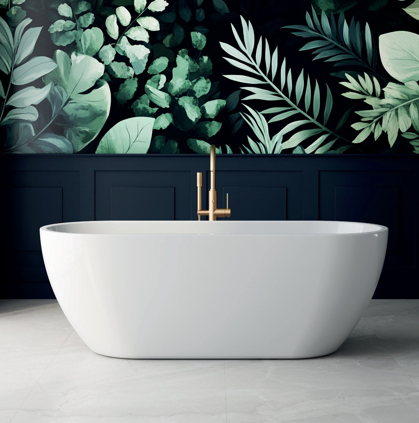Vincent Alexander Belgravia Double Ended Oval Freestanding Bathtub