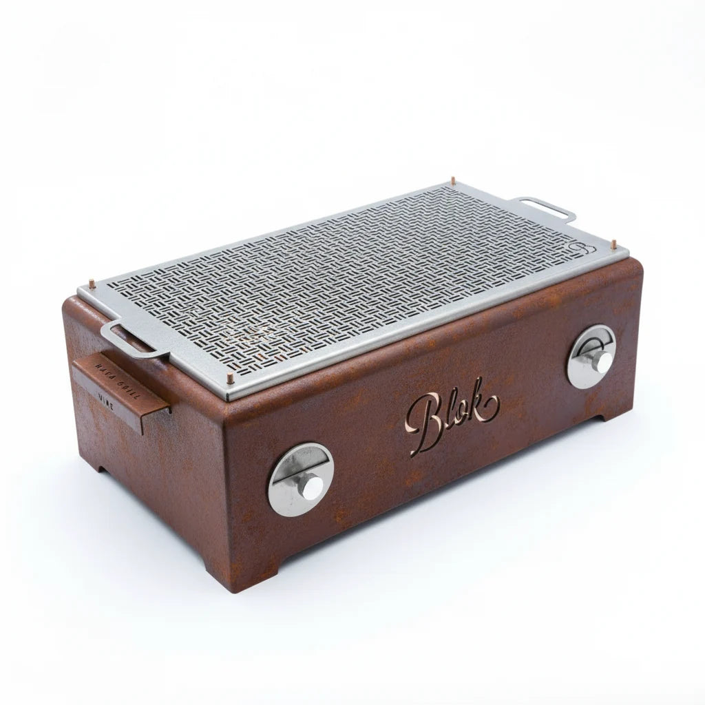 Blok Naka Wide Charcoal Table Grill BBQ