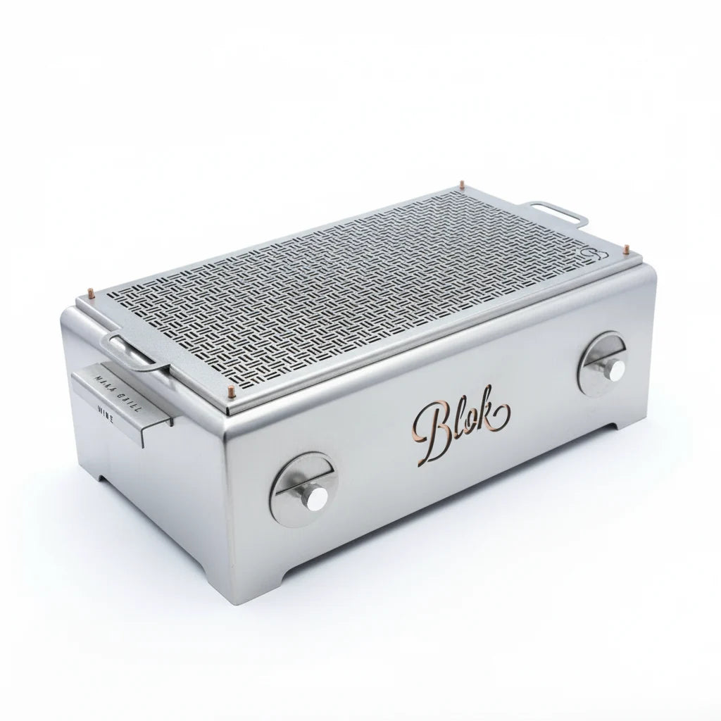 Blok Naka Wide Charcoal Table Grill BBQ