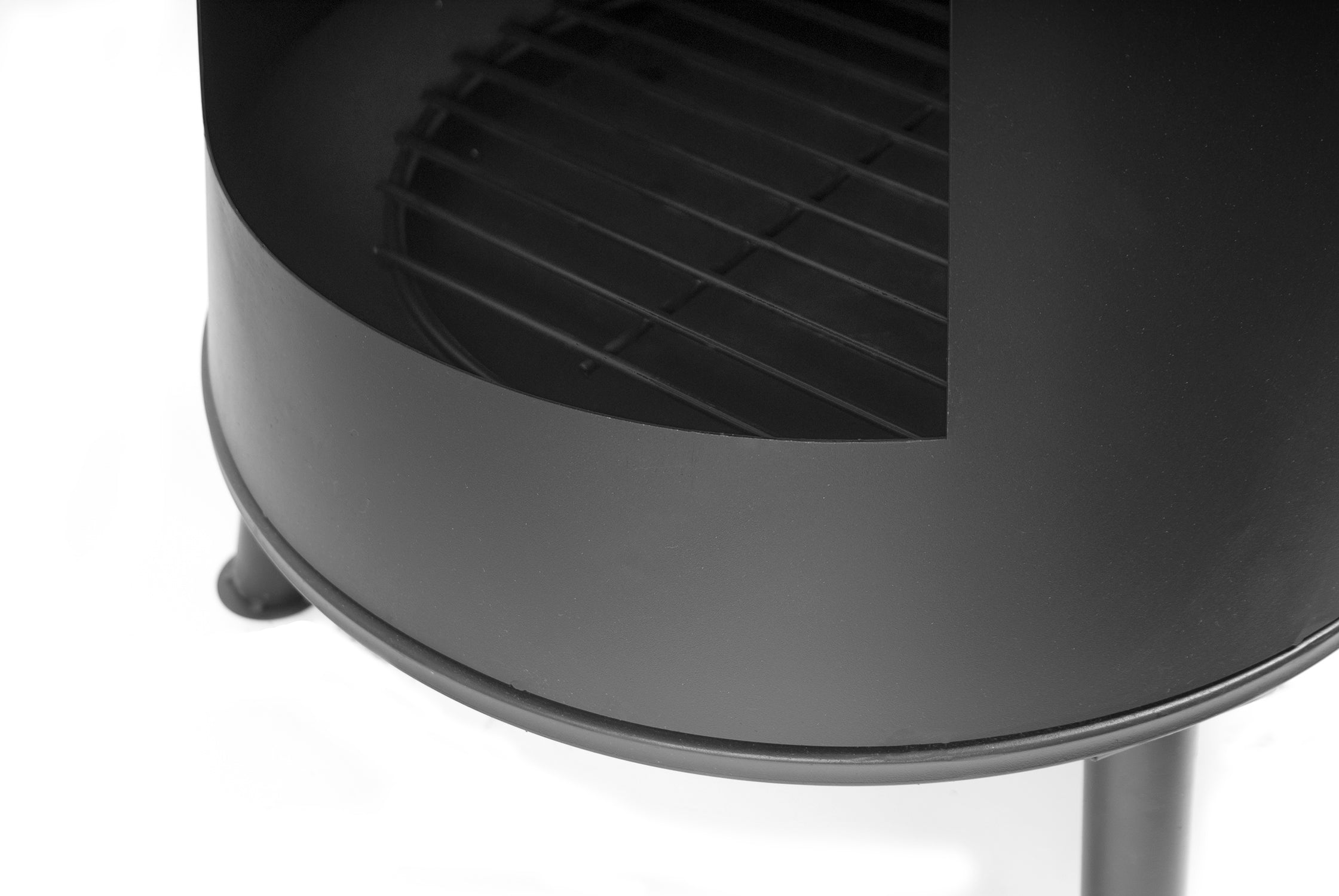 BonFeu BonPyra Black Steel Outdoor Fireplace