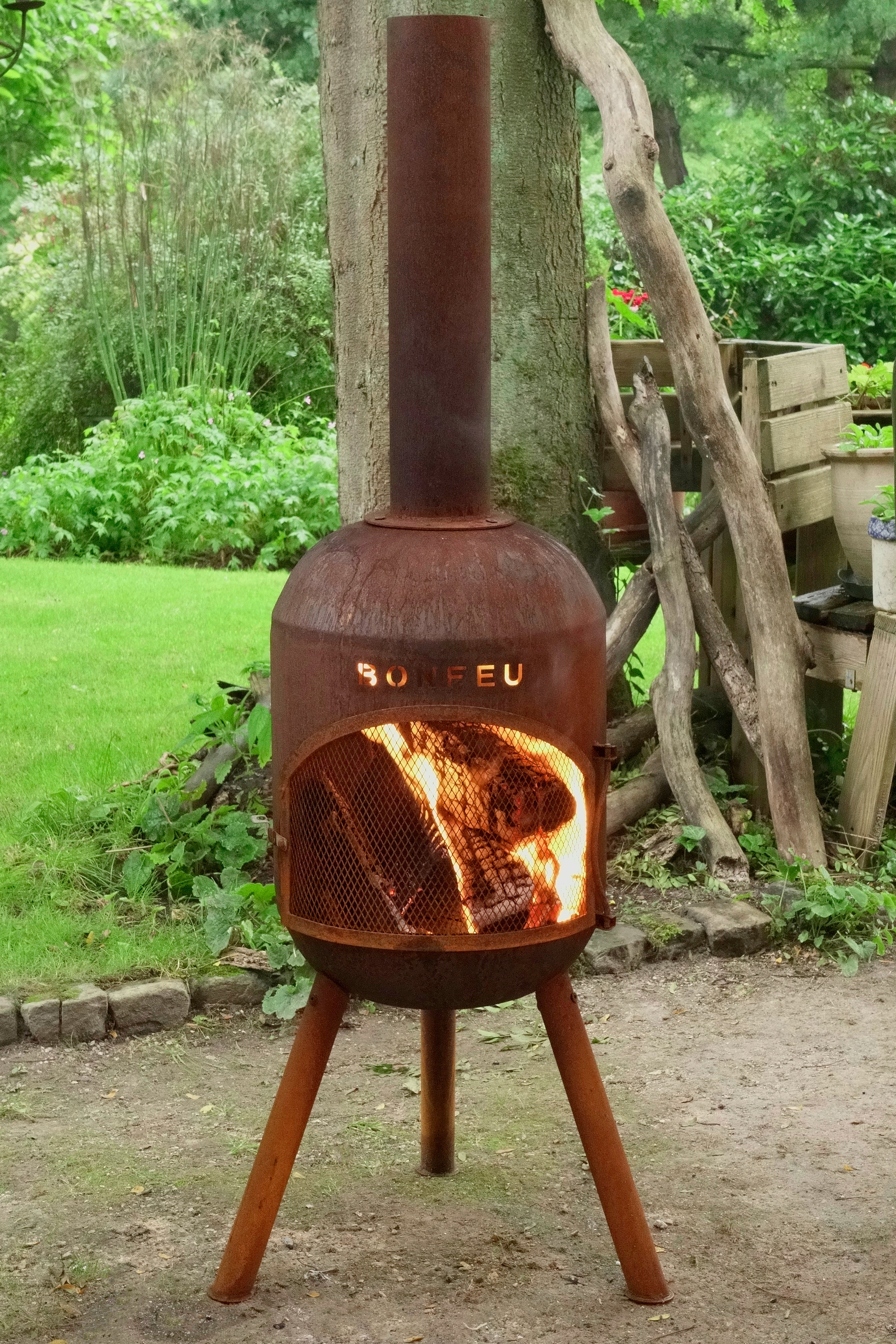 BonFeu BonSolo Outdoor Fireplace