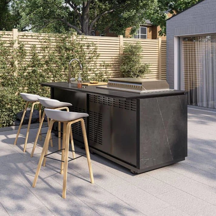 Buschbeck Derby Outdoor Kitchen Island - Outdoor Kitchens - Ice Cold Spice | White