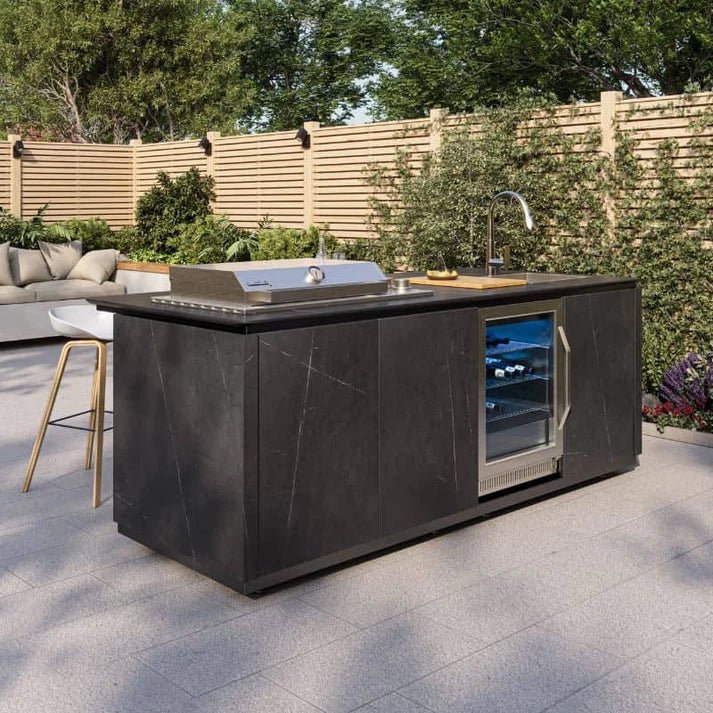 Buschbeck Derby Outdoor Kitchen Island - Outdoor Kitchens - Ice Cold Spice | White