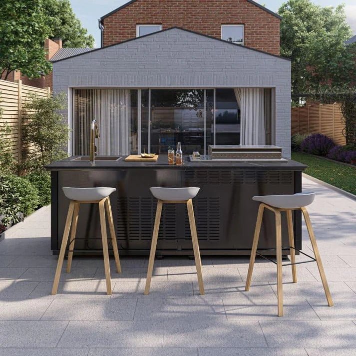 Buschbeck Derby Outdoor Kitchen Island - Outdoor Kitchens - Ice Cold Spice | White