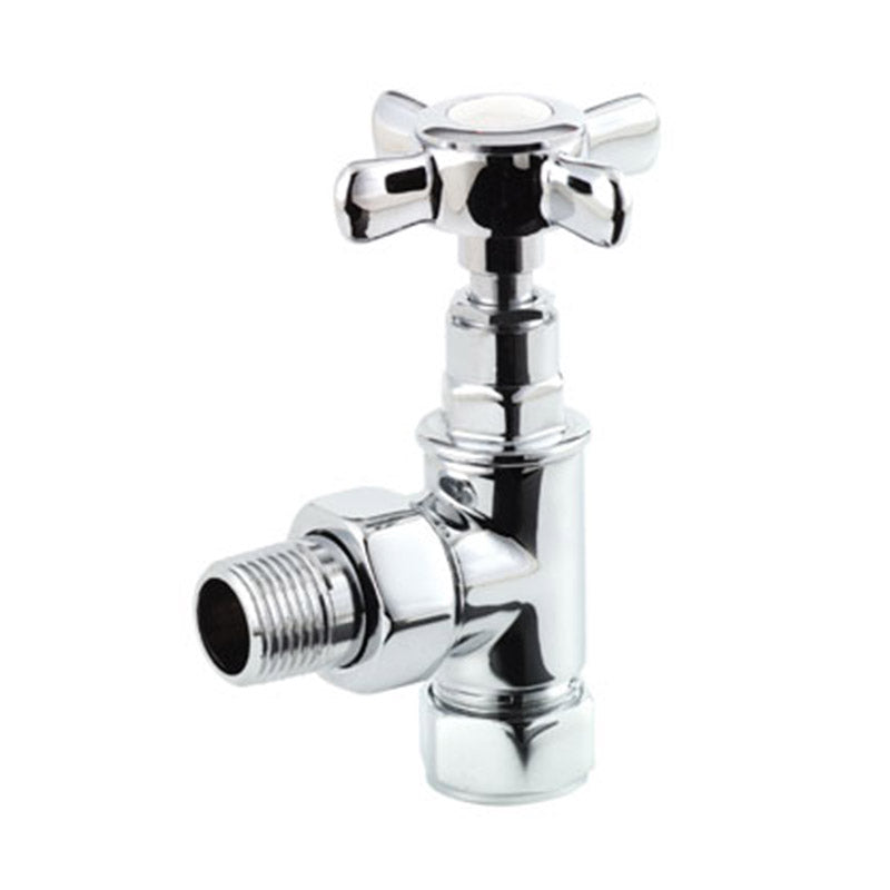 DQ Essential Cross Head Manual Angled Valves | 3 colours