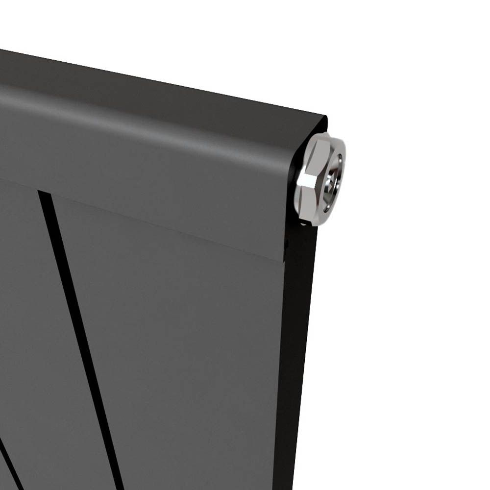 Carisa Mack Modest Horizontal Aluminium Designer Radiator | 2 colours, 3 sizes