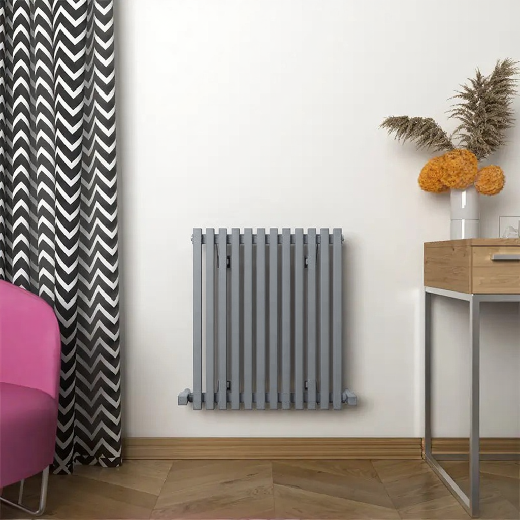 Carisa Sophia Aluminium Horizontal Designer Radiator | 2 colours, 2 sizes