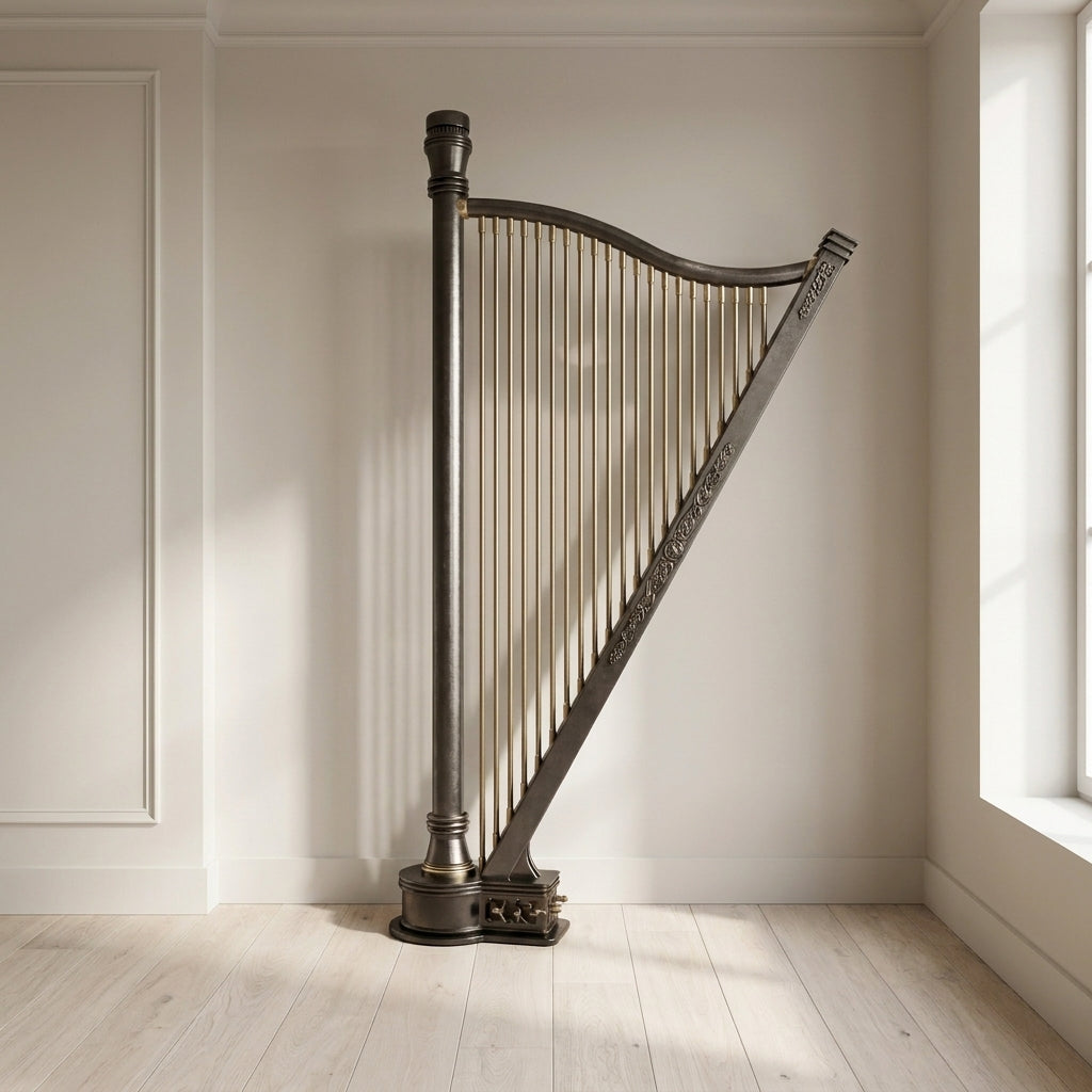 Carisa Adagio Stainless Steel Harp Designer Radiator 2000H x 1150W | CUSTOM MADE